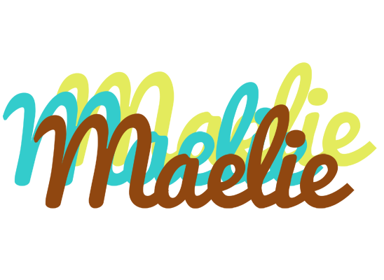 Maelie cupcake logo