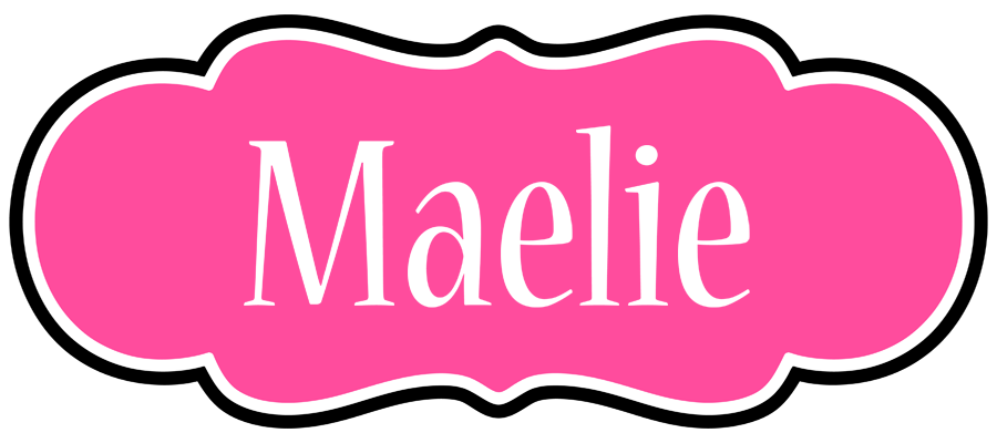 Maelie invitation logo