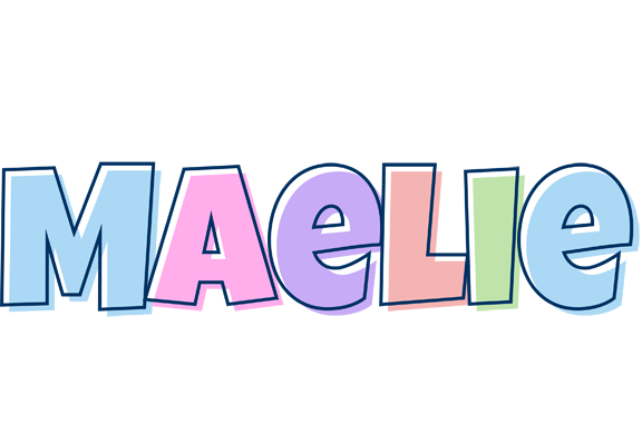 Maelie pastel logo