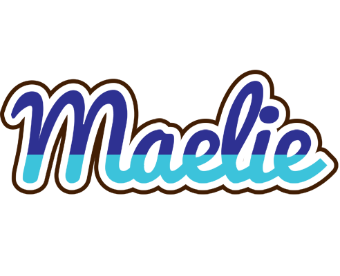 Maelie raining logo