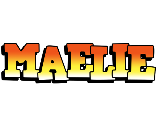 Maelie sunset logo