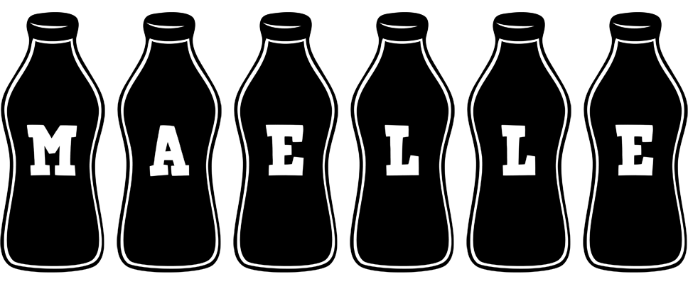 Maelle bottle logo