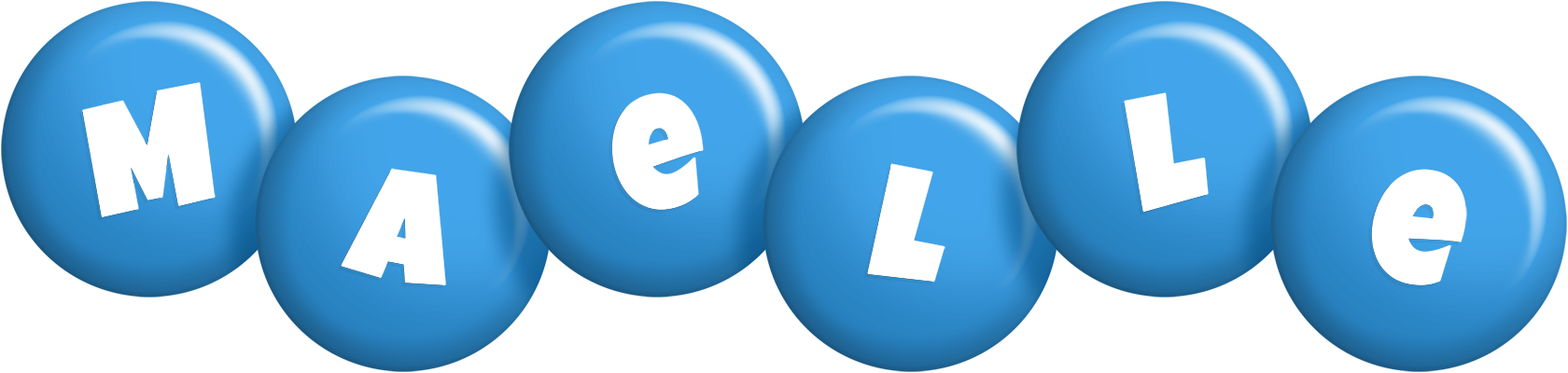 Maelle candy-blue logo