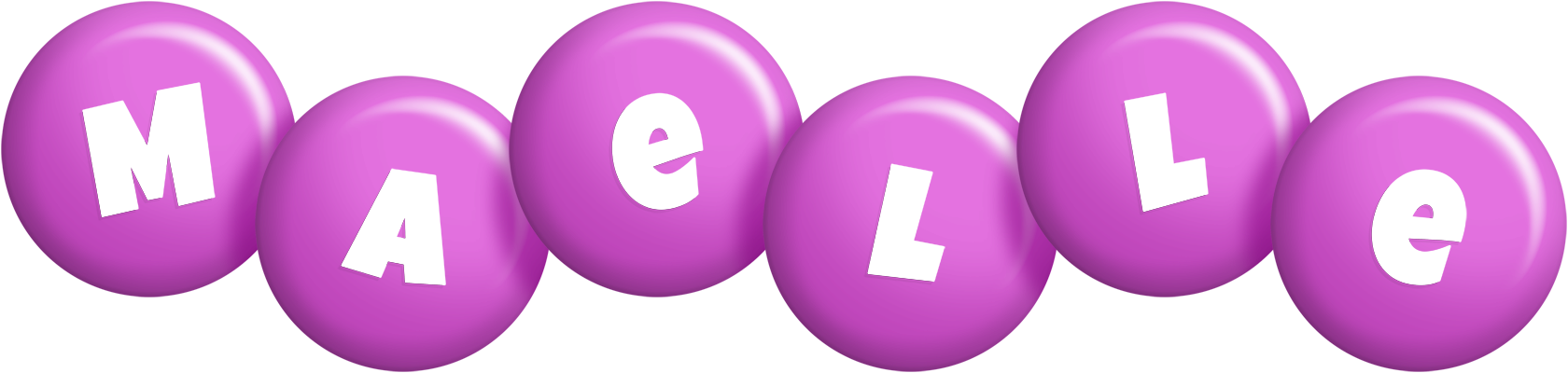 Maelle candy-purple logo