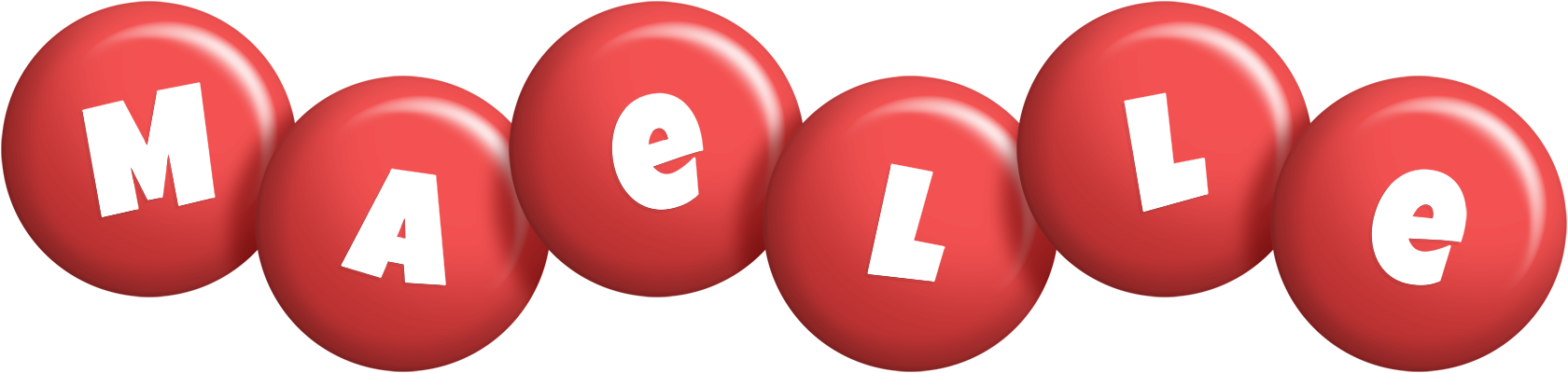 Maelle candy-red logo