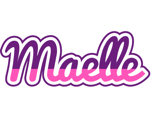 Maelle cheerful logo