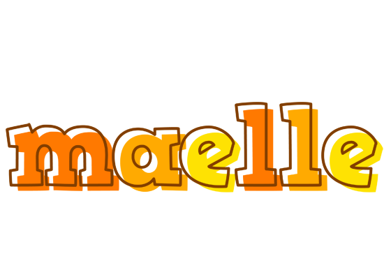 Maelle desert logo