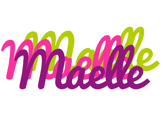 Maelle flowers logo