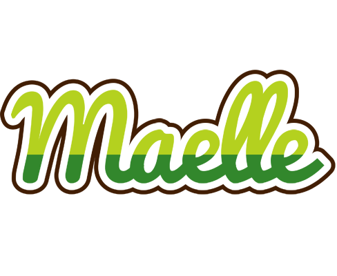 Maelle golfing logo