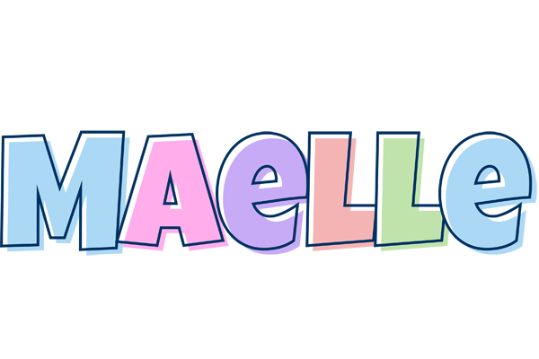 Maelle pastel logo