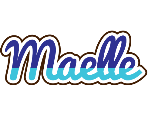 Maelle raining logo