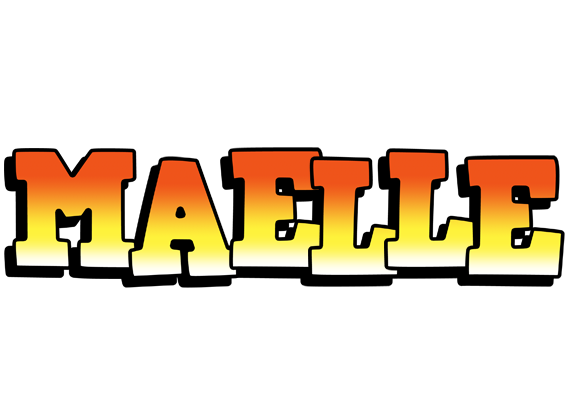 Maelle sunset logo
