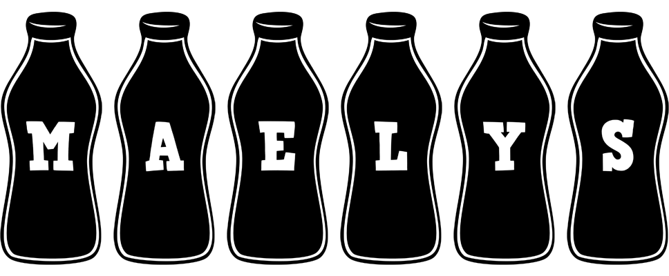 Maelys bottle logo