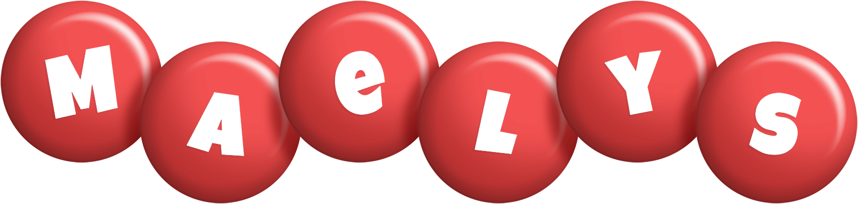 Maelys candy-red logo