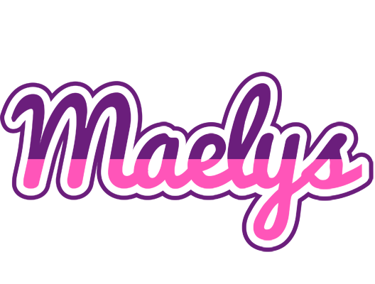 Maelys cheerful logo