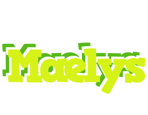 Maelys citrus logo