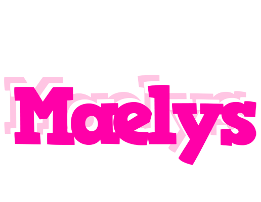 Maelys dancing logo