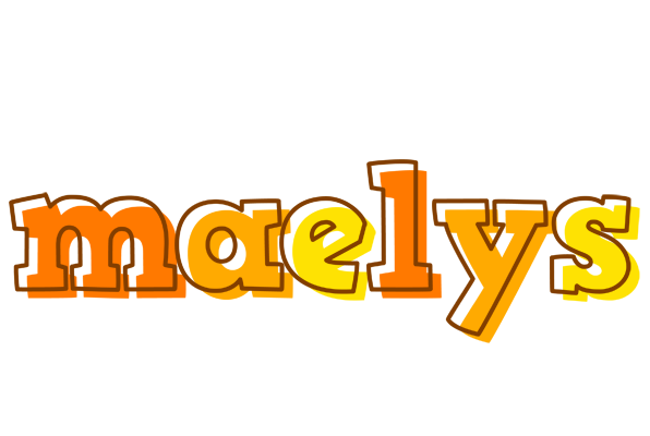 Maelys desert logo