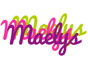 Maelys flowers logo