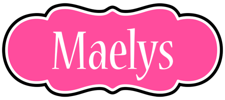 Maelys invitation logo