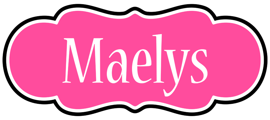Maelys invitation logo