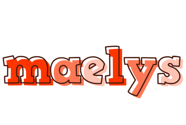 Maelys paint logo