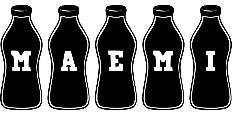 Maemi bottle logo