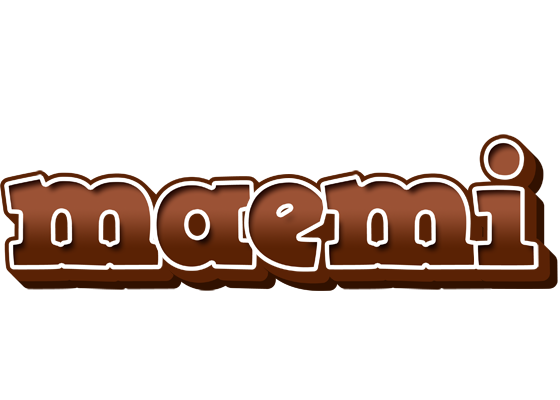 Maemi brownie logo