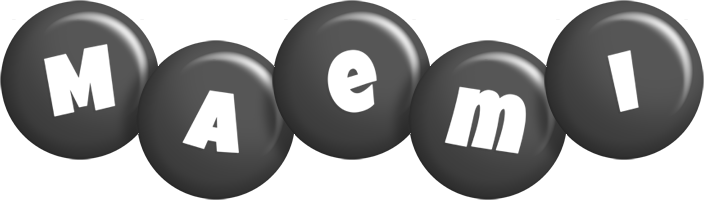 Maemi candy-black logo
