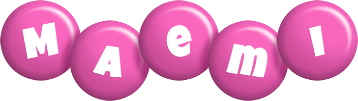 Maemi candy-pink logo