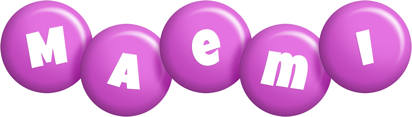 Maemi candy-purple logo