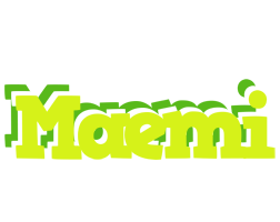 Maemi citrus logo