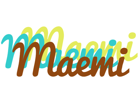 Maemi cupcake logo