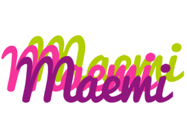 Maemi flowers logo