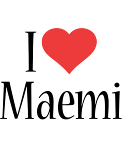 Maemi i-love logo