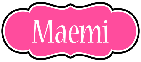 Maemi invitation logo