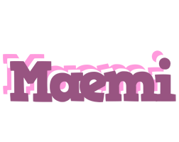 Maemi relaxing logo