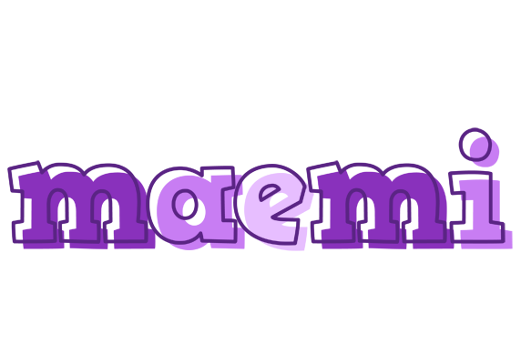 Maemi sensual logo