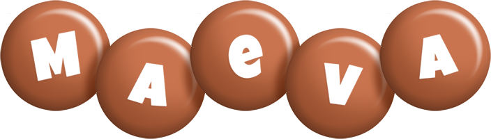 Maeva candy-brown logo