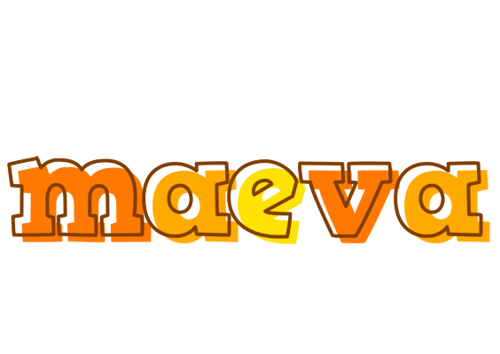 Maeva desert logo