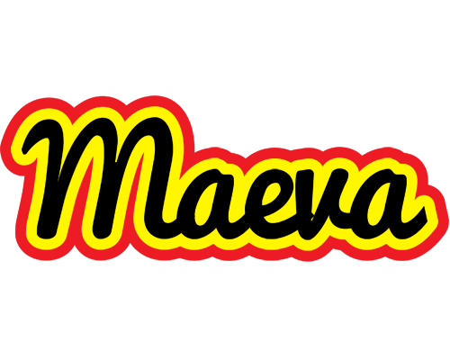 Maeva flaming logo