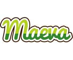 Maeva golfing logo