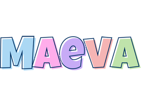 Maeva pastel logo