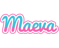 Maeva woman logo
