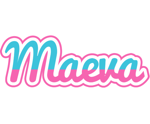 Maeva woman logo