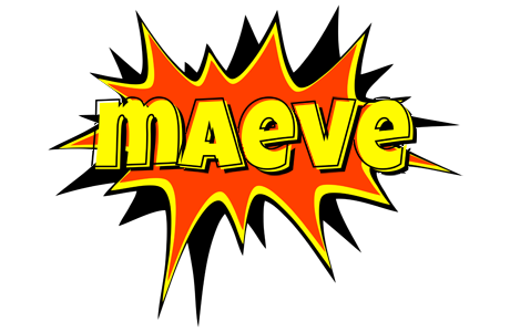 Maeve bazinga logo