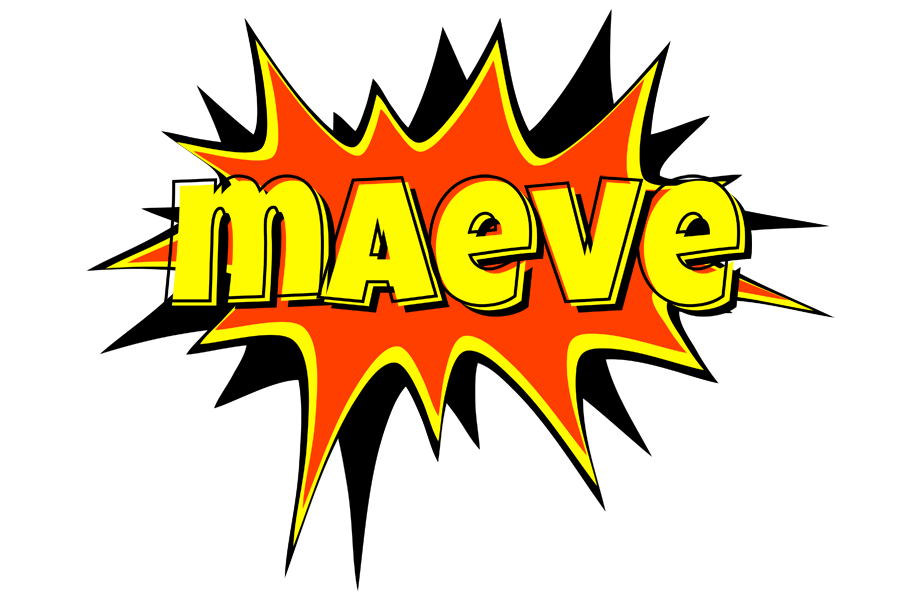 Maeve bazinga logo