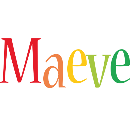 Maeve birthday logo