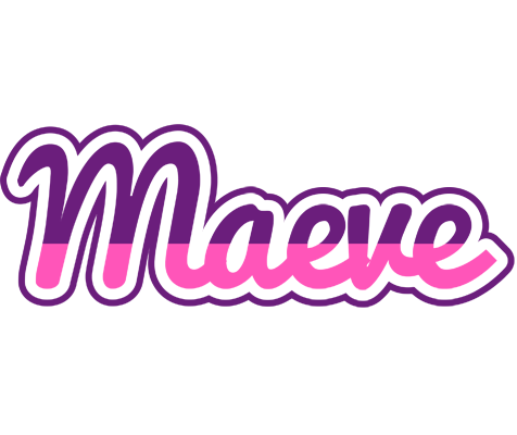 Maeve cheerful logo