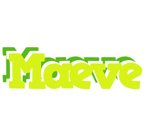 Maeve citrus logo